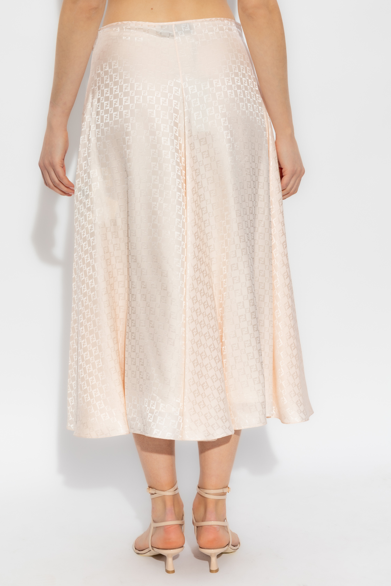 スカート FENDI SS25 Light pink silk skirt (FQ7655AUQG F1RX0) Pink Silk skirt Fendi - Vitkac AS